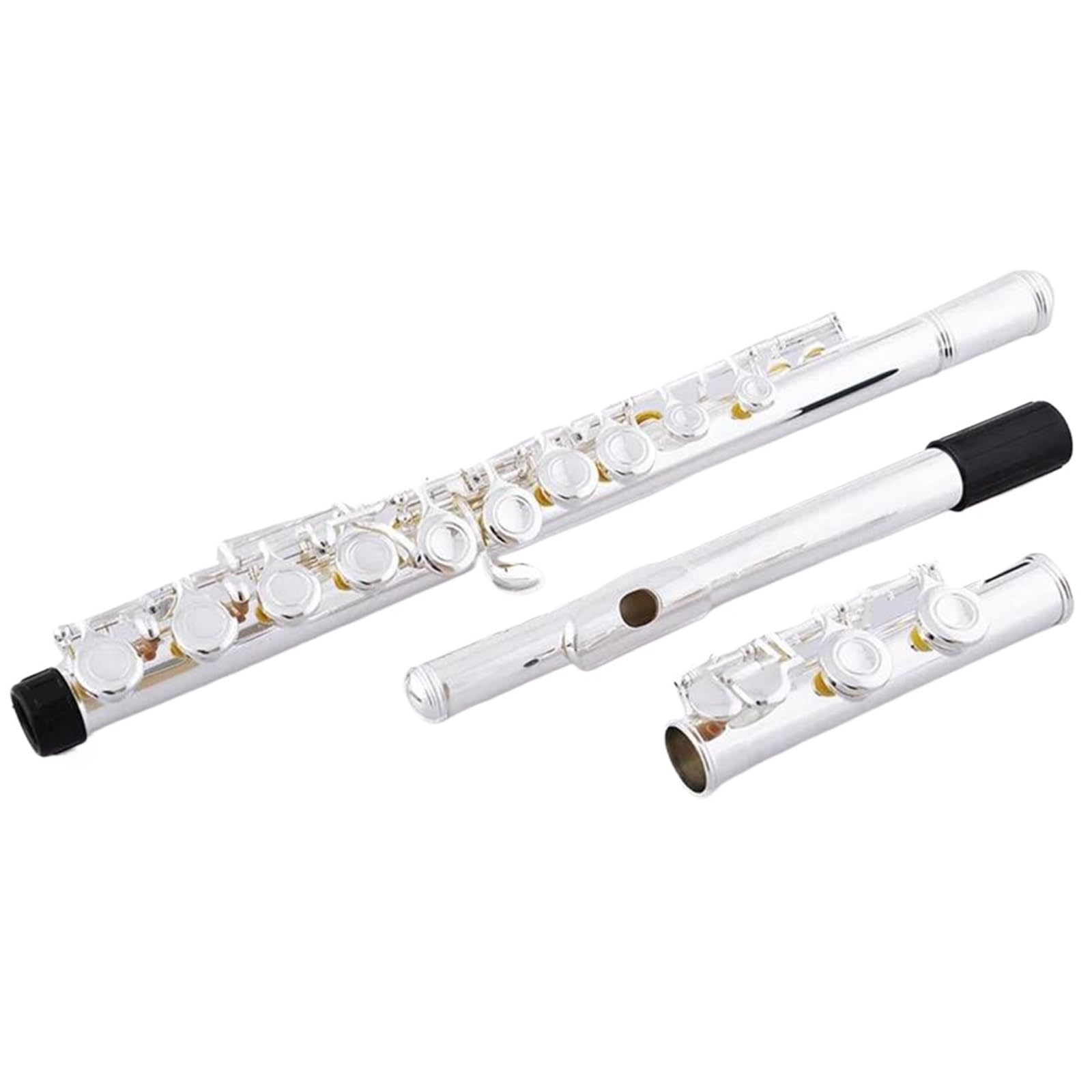 flauto traverso Accessori Per Strumenti Musicali Elettronici Per Flauto Traverso In Argento A 16 Tasti Professionale
