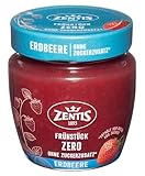 Zentis Frühstück Zero Erdbeere – 210 g Fruchtaufstrich ohne Zuckerzusatz und ohne Aromastoffe für bewusst leichte Genussmomente