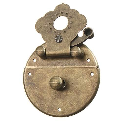 Fermoir De Boîte / Tiroir Style Rétro - Ton Bronze - Uxcell (Lot De 1)