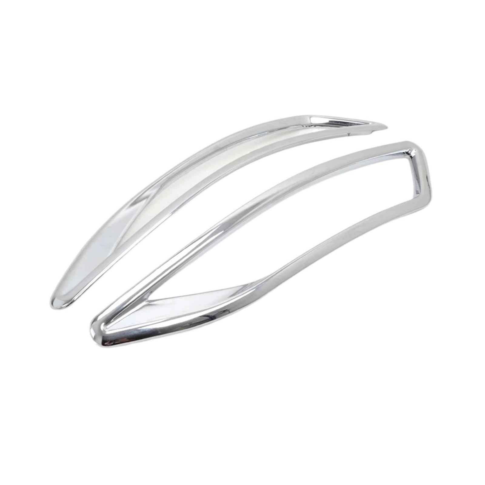 Car Rear Bumper Fog Light Lamp Cover Trim, Fit For Volkswagen, Fit For Touran, 2016-2024 Chrome Foglight Bezel Trims Accessories Osłona tylnego światła