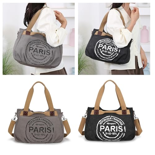 Sac à bandoulière en toile zippé grand volume pour éviter les sacs trop petits