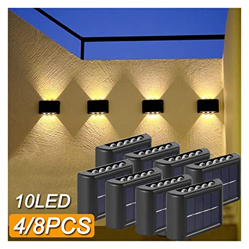 Energía solar LED para iluminar zonas oscuras y pasos de patio 2