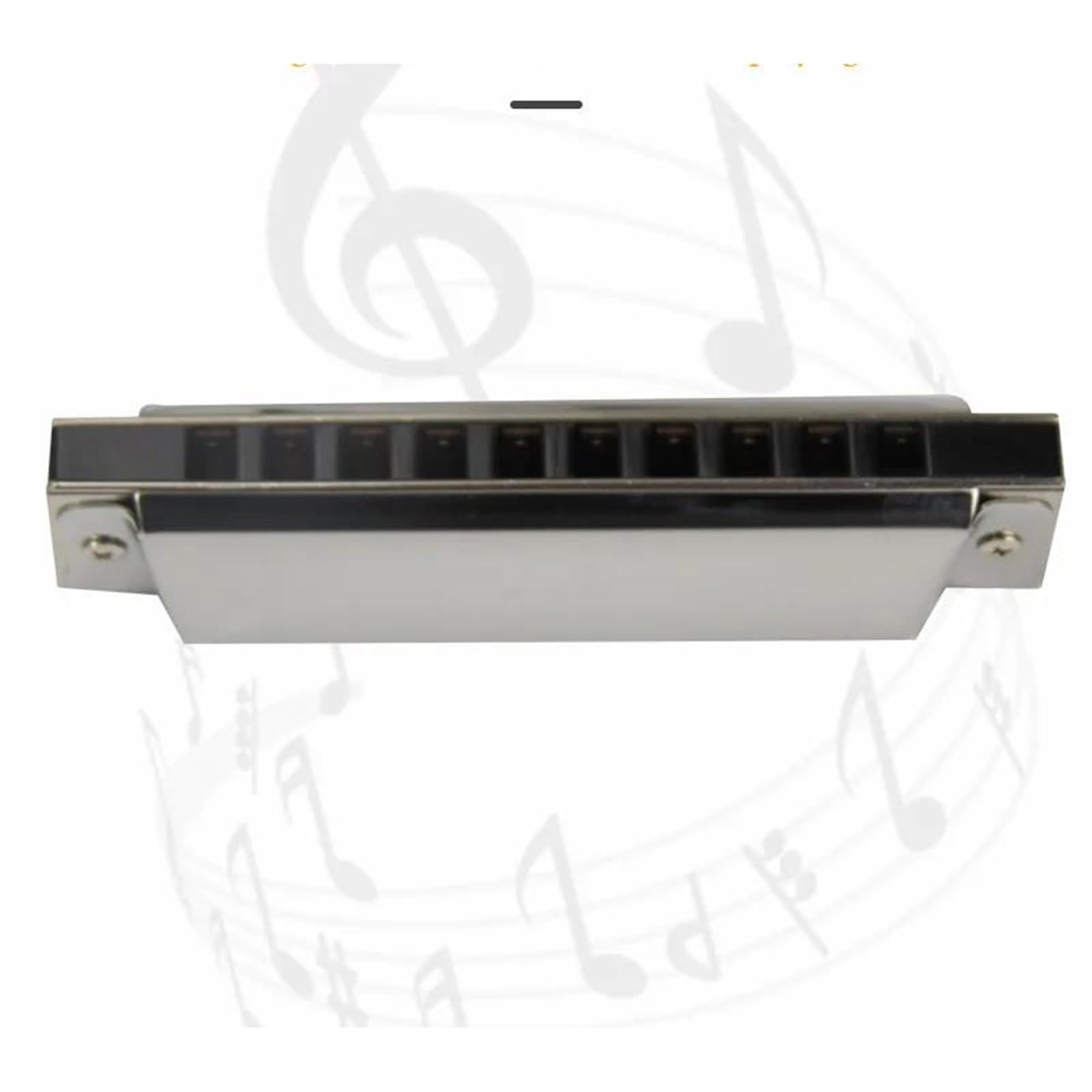 Armoniche a bocca 10 Fori Armonica A Bocca Blues Harp Armonica Strumenti Musicali Per Principianti Professionisti(B)
