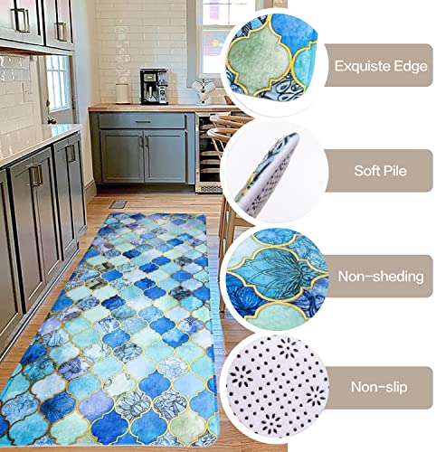 Daliffcc Hallway Runner Rug,Non Slip Soft Absorbent 6Ft X 2Ft Memory Foam Bathroom Runner Rugs, Extra Large Size Runner Long Mat For Bath Bedroom Hallway Laundry Rug Kitchen Floors Mat. #TOP2