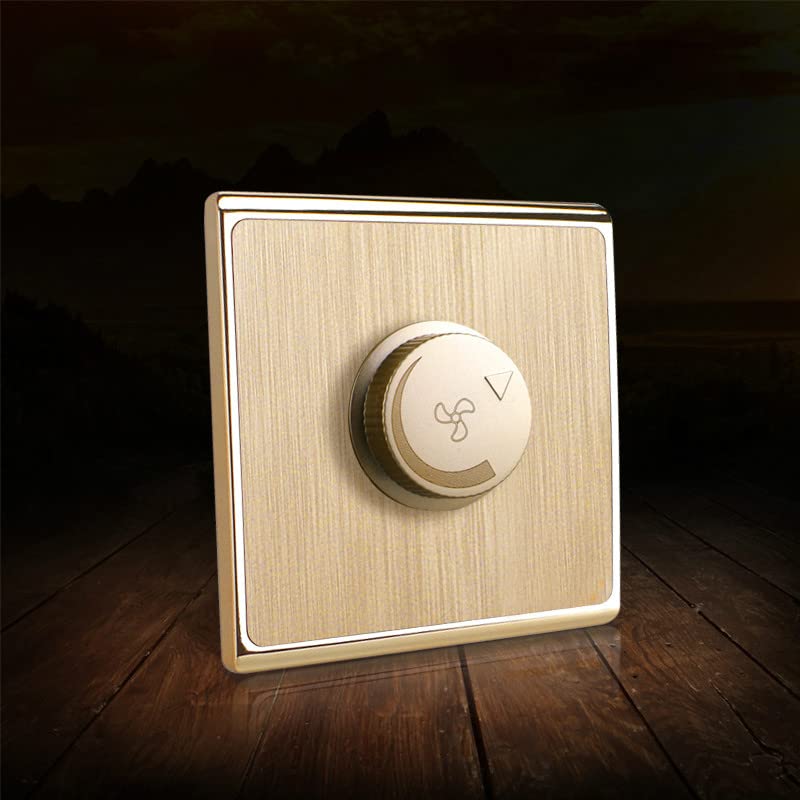 Home Fan Wall Swich 220V Variable Speed Blower Controller Fan Nob Regulating Speed Control Switch