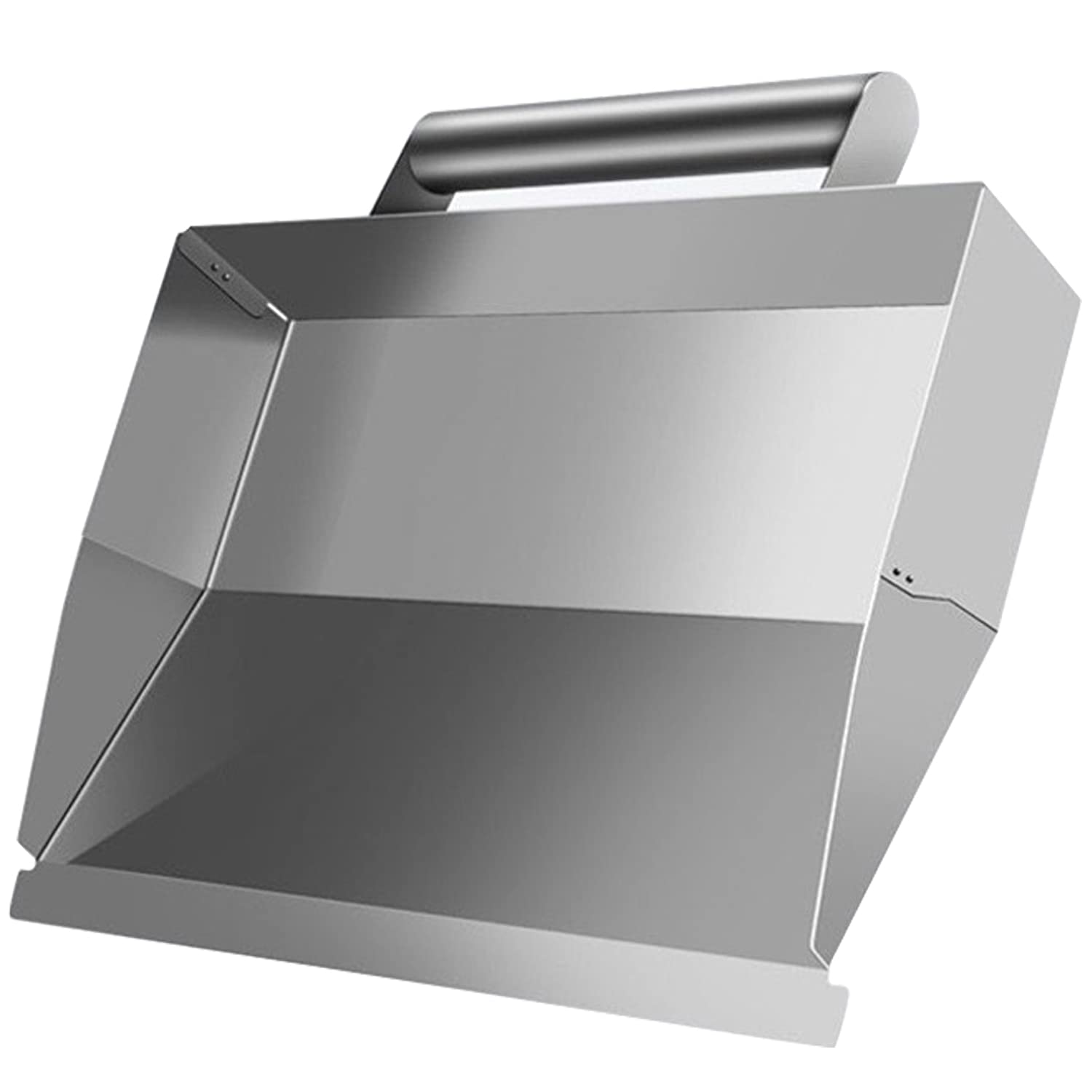 Cazzuola per Intonacare Cemento in Acciaio Inox Doppia Impugnatura