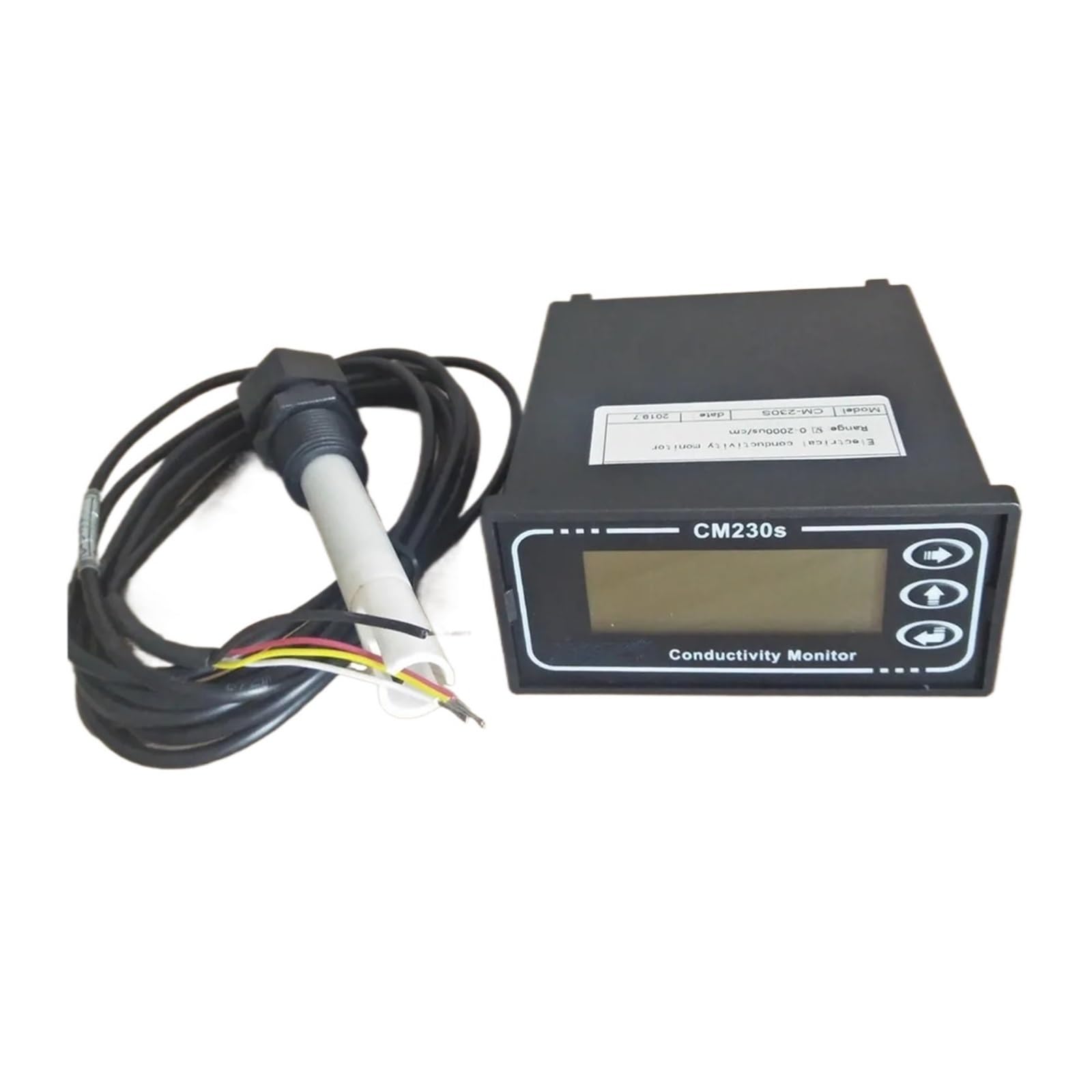 Tester di conducibilità, misuratore di conducibilità elettrica 'acqua, gamma di strumenti 0-2000us/cm (Size : No 4-20mA output)