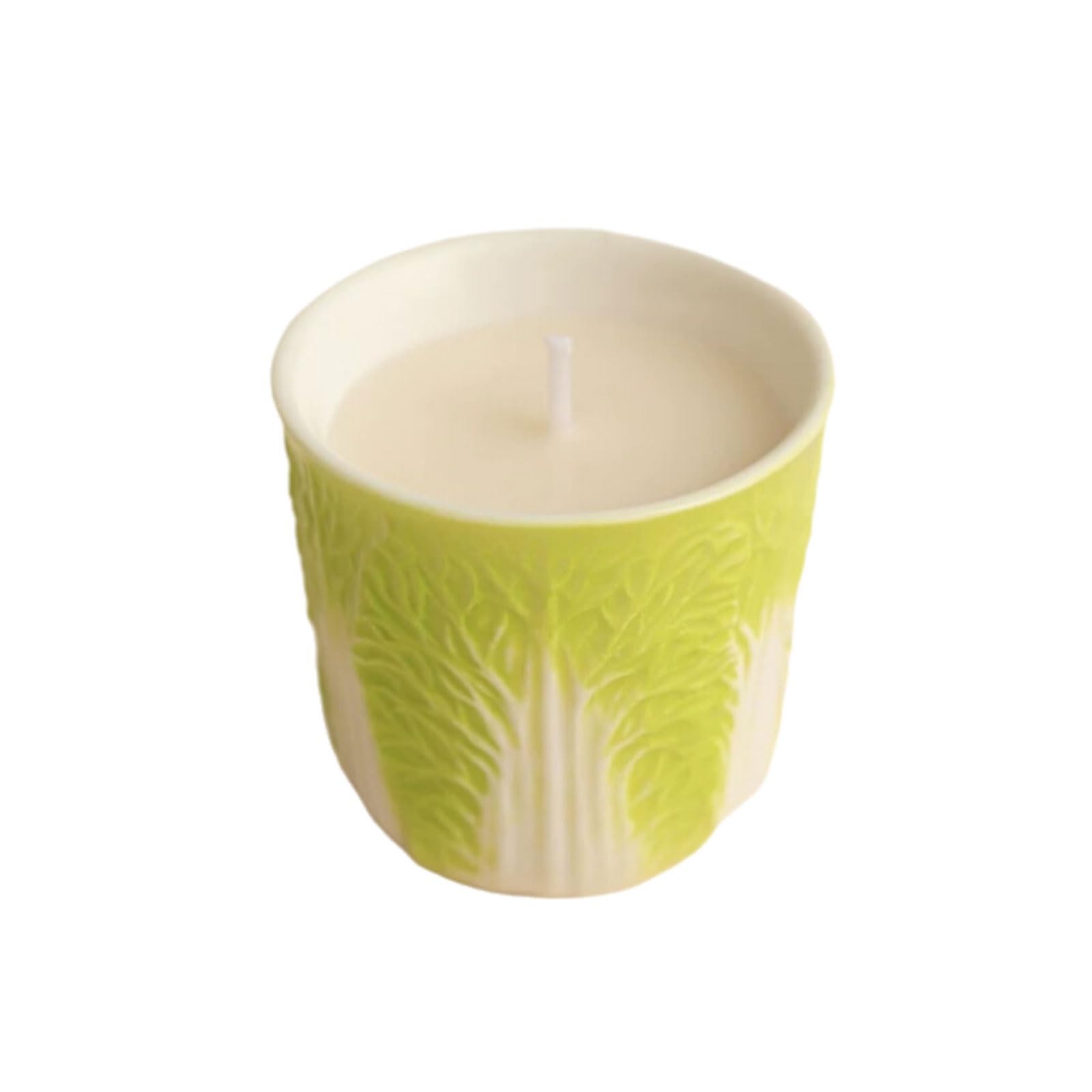 Exquisito Velas de cerámica, velas en tarro, vela de aromaterapia moderna, combustión limpia de larga duración for vacaciones en casa, relajación y Spa meloso(Bergamot Cedarwood)