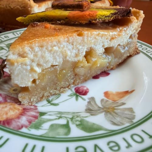 Crostata cheesecake alle mele 🍎