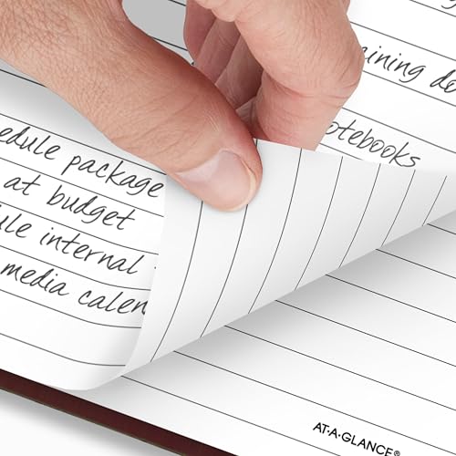 AT-A-GLANCE 2026 Diary, Standard Diary, Daily, 5-3/4" x 8-1/4", Small, 12-Month, Hardcover, Red (SD3891326) - Image 4