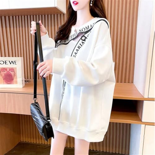 Women's Round Neck Design Sense Small Panel Hollow Out Loose Long Sleeve Sweater4