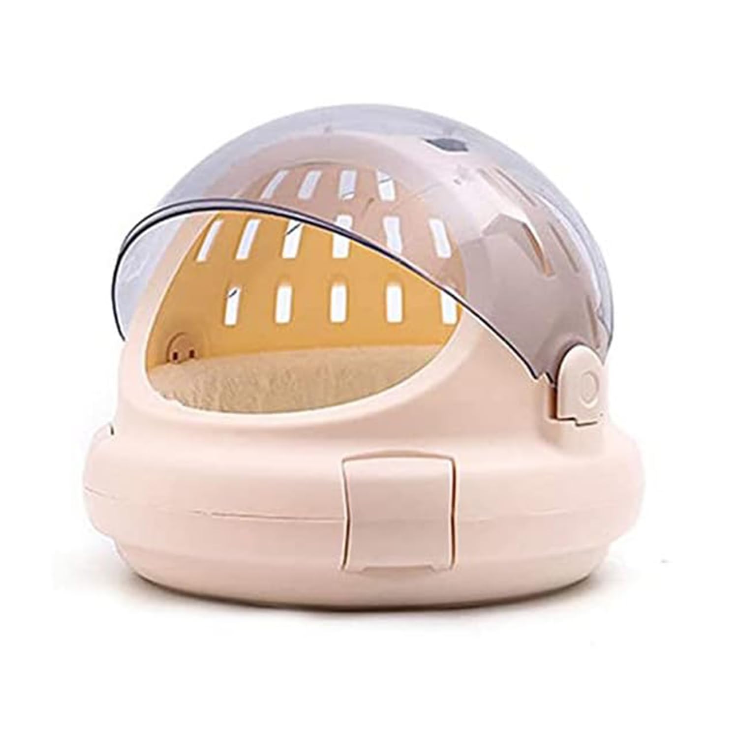 Emily Pets Cat House Cat Bed Condo,Cat Litter Box with Lid, for Pet Dog Cat and Kittens,Spaceship Space Carrier Traveler Hooded Cat Litter Pan with Scoop,Covered Designer,Open Front,Easy to Clean,Gift