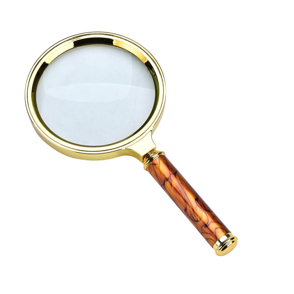 Loupe, éducative, recherche, poignée colorée de 80 mm, aide à la lecture, zoom 10x, bijoux à grossissement élevé, lentille optique de bienfaisance