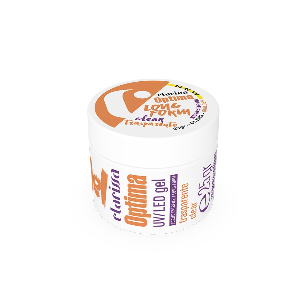Gel Clarissa Optima transparent de construction UV/LED de qualité supérieure - 2