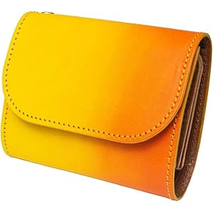 Amazon | [COTOCUL] コトカル ミニ財布 本革 ぼかし染め お札が折れ