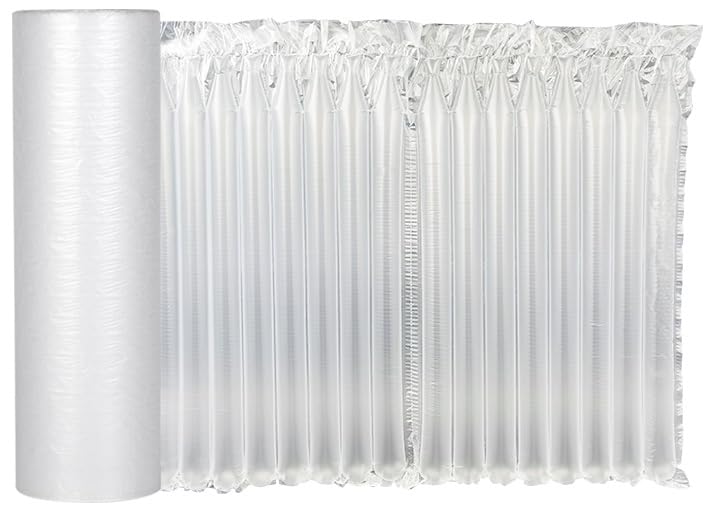 UNINFLATED – MACHINE REQUIRED | Air Cushion Film Rolls for Inflator Machine – Bubble Wrap Alternative Void Fill Protection. (Column 40cm x 32cm x 500m, Column Roll) — image 1