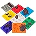 8-Piece Sci-fi Silicone Molds Set - Food-Grade Ice Cube Trays for Space-Themed Drinks, Candy, Chocolate, Jello | Sturdy, Non-Stick, Reusable, Dishwasher-Safe, Resistant to Hot and Cold Temperatures