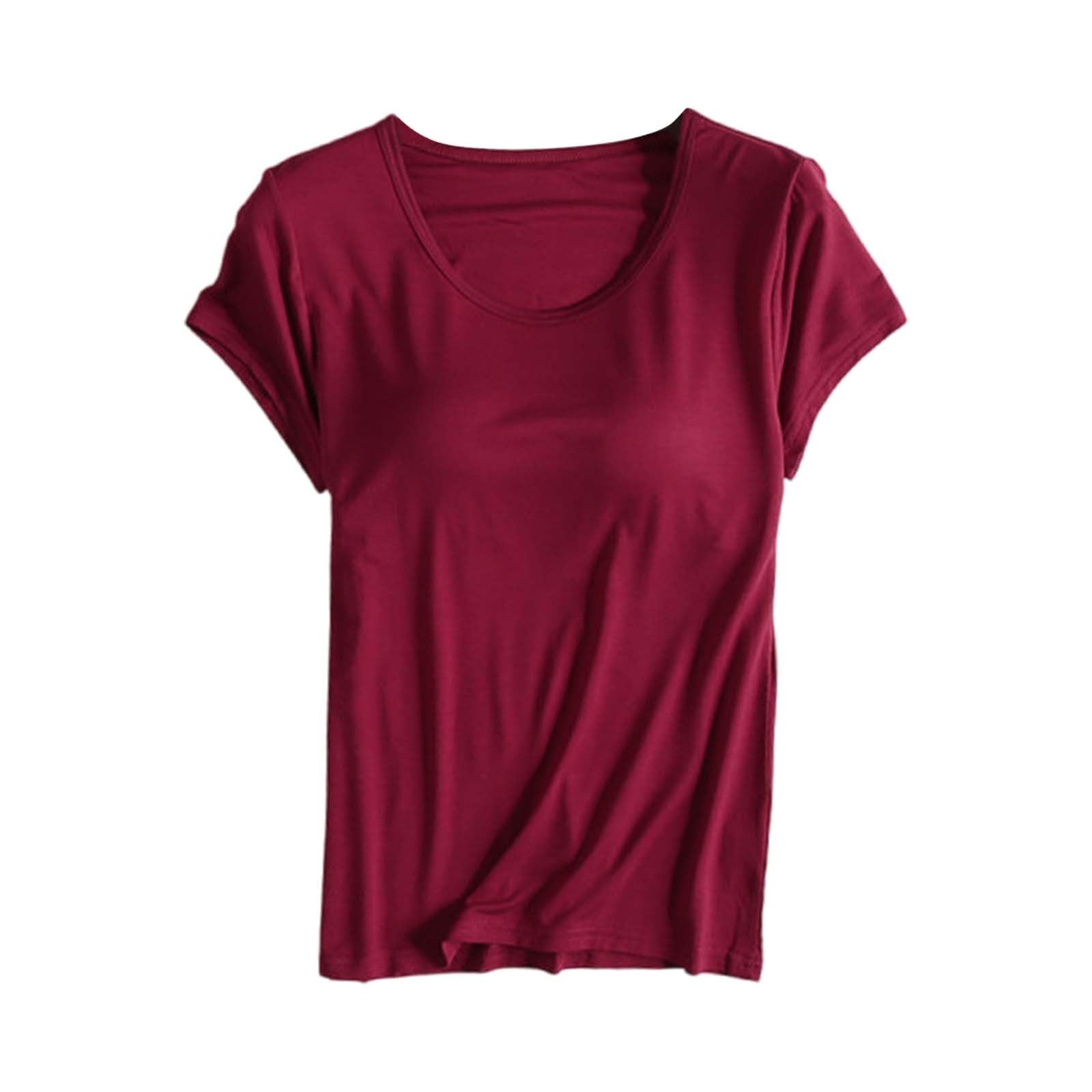 Shirt met geïntegreerde beha, katoenen onderhemd, beha-hemd, basic U-hals, ingebouwde beha, zonder beugel, gevoerde tanktop, met geïntegreerde zonder beugel, comfortabel hemd, passende yoga-beha Shirt met geïntegreerde beha, katoenen onderhemd, beha-hemd, basic U-hals, ingebouwde beha, zonder beugel, gevoerde tanktop, met geïntegreerde zonder beugel, comfortabel hemd, passende yoga-beha