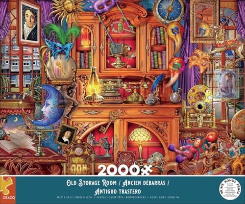 Ceaco - Ciro Marchetti - Old Storage Room - Puzzle de 2000 Piezas miniatura 3