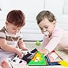 Tummy Time Baby Mirror Infant Toys Newborn 0 3 Months Brain Development with Crinkle Cloth Book Teether Black and White High Contrast Baby Toys 2 4 5 0-6 Month Boys Girls Sensory Activity Shower Gifts #5