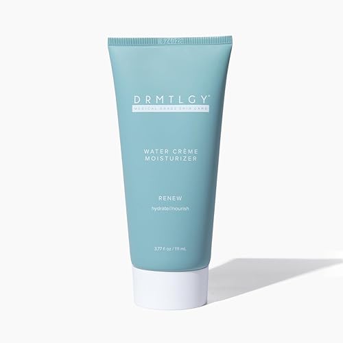 DRMTLGY Water Créme Face Moisturizer for Women & Men - Facial Moisturizer for Dry Skin - Lightweight Daily Moisturizer Face Cream