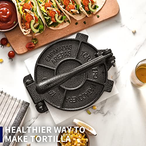 image for ARC Advanced Royal Champion ARC Tortilla Press 8 inch, Cast Iron Torti