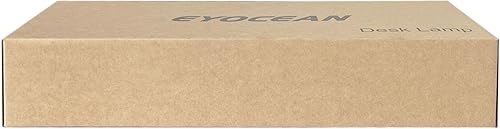 Miniatura 10 de Lámpara de escritorio con base de metal, lámpara de oficina LED de 31.5 pulgadas para oficina en casa, luz de escritorio de doble cabezal de 24 W,