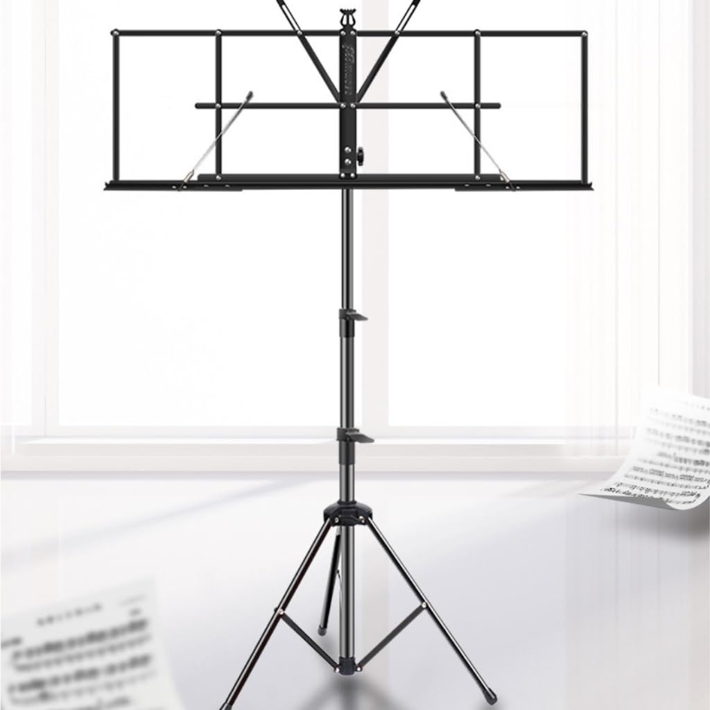 Pupitre Pupitre De Musique For Guitare Élargi, Portable, Pliable, For Guitare Guzheng, Support De Musique Professionnel Pupitre Musique