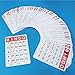 S&S Worldwide Jumbo Bingo Cards. Easy to Read Cards with Large 5/8