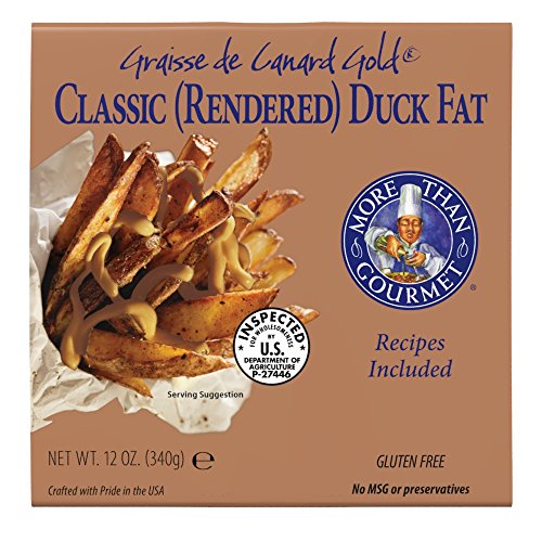 More Than Gourmet Graisse De Canard Gold, Rendered Duck Fat, 12-Ounce Package #TOP1