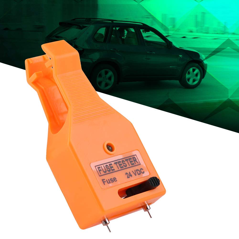Tester per fusibili auto, Multifunzionale tester per fusibili auto e raschietto per fusibili, strumento di rimozione per fusibili mini, standard e maxi