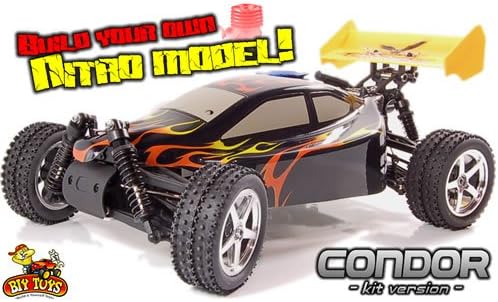 Condor Self Build Nitro Radio Controlled Buggy Kit - Build It Yourself