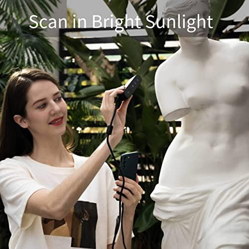 Creality 3D skaner CR-Scan Ferret 3D do druku 3D i modelowania, przenośny skaner ręczny z szybkością 30 FPS, dokładność 0,1 mm, skanowanie w trybie podwójnym