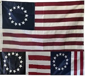 Trade Winds 3x5 Ricamato Betsy Ross USA Americano 240D Cucite - Foto 9