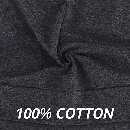 Image of Headshion Cotton Skull Caps for Men Women,2-Pack Lightweight Beanie Sleep Hats Breathable Helmet Liner