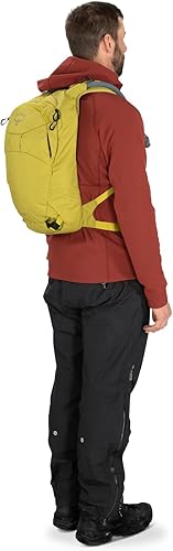 Miniatura 10 de Osprey Glade 12L Mochila de esquí y snowboard con depósito de agua hidráulico, color amarillo Babylonica