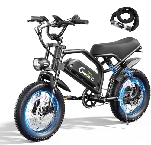 ADISTAR 16" Electric Bike 1500W, 65 Mi Range, Fat Tire
