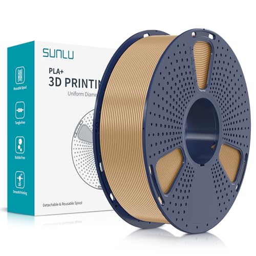 Filament SUNLU PLA Plus Brązowy (BROWN)