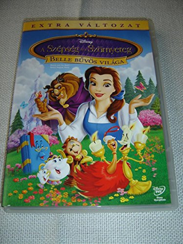 A Szépség és a Szörnyeteg: Belle buvös világa (1998) Beauty and the Beast: Belle’s Magical World / Disney / ENGLISH and HUNGARIAN Audio and Subtitles [European DVD Region 2 PAL] -  Rated G, Bob Kline, Jeff Bennett