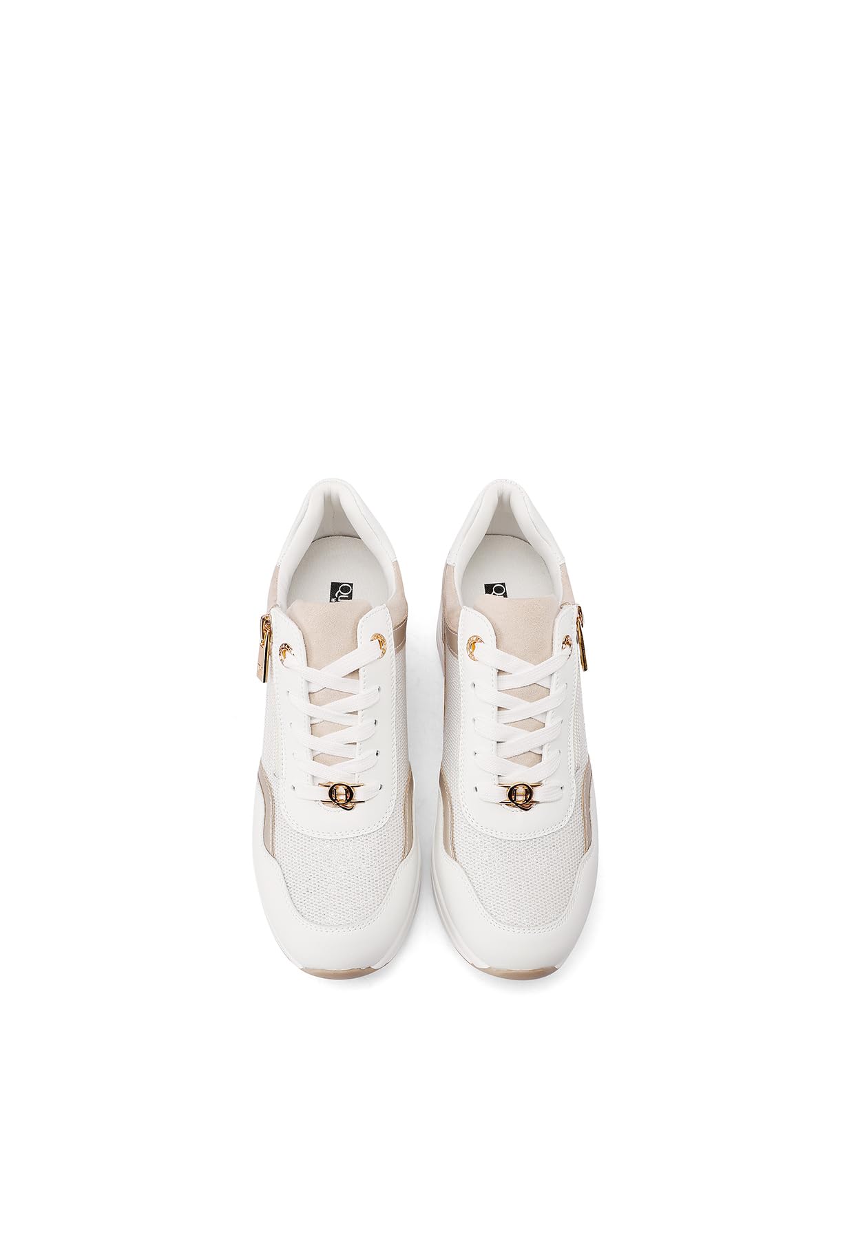 QUEEN HELENA Sneakers Alte con Zeppa Donna X34-37