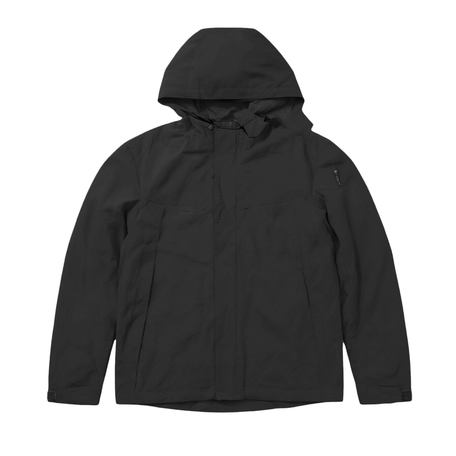 Anorak Con Capucha Cazadora Caza Con Bolsillos Chaqueta Impermeable Hombre Invierno Chubasquero Impermeable Entretiempo Resistente Compartimentos Amplios Equipaje De Montaña Y Actividades Al Libre