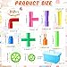 Libima 312 Pcs Tubular Pipes Building Blocks for Kids, Stem Building Blocks, Pipe Tube Locks Construction Set with Storage Box, Preschool Educational Learning Blocks for Boys Girls