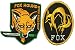 Metal Gear Fox Hound Patch - [Set of 2] - By Patch Squad