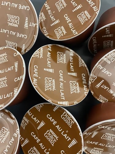 Buy 10 20 30 50 80 & 100 Compatible with Dolce Gusto Coffee Pods : Cafe Au Lait - SOLD LOOSE