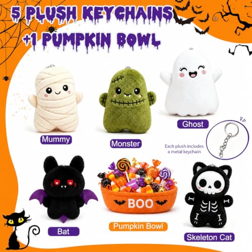 Boo Basket Stuffers for Women, Spooky Stuffed Animals Set - Image 5