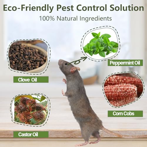 mouse repellent pouchesrodent repellent balls with natural peppermint oil long-lasting indoor