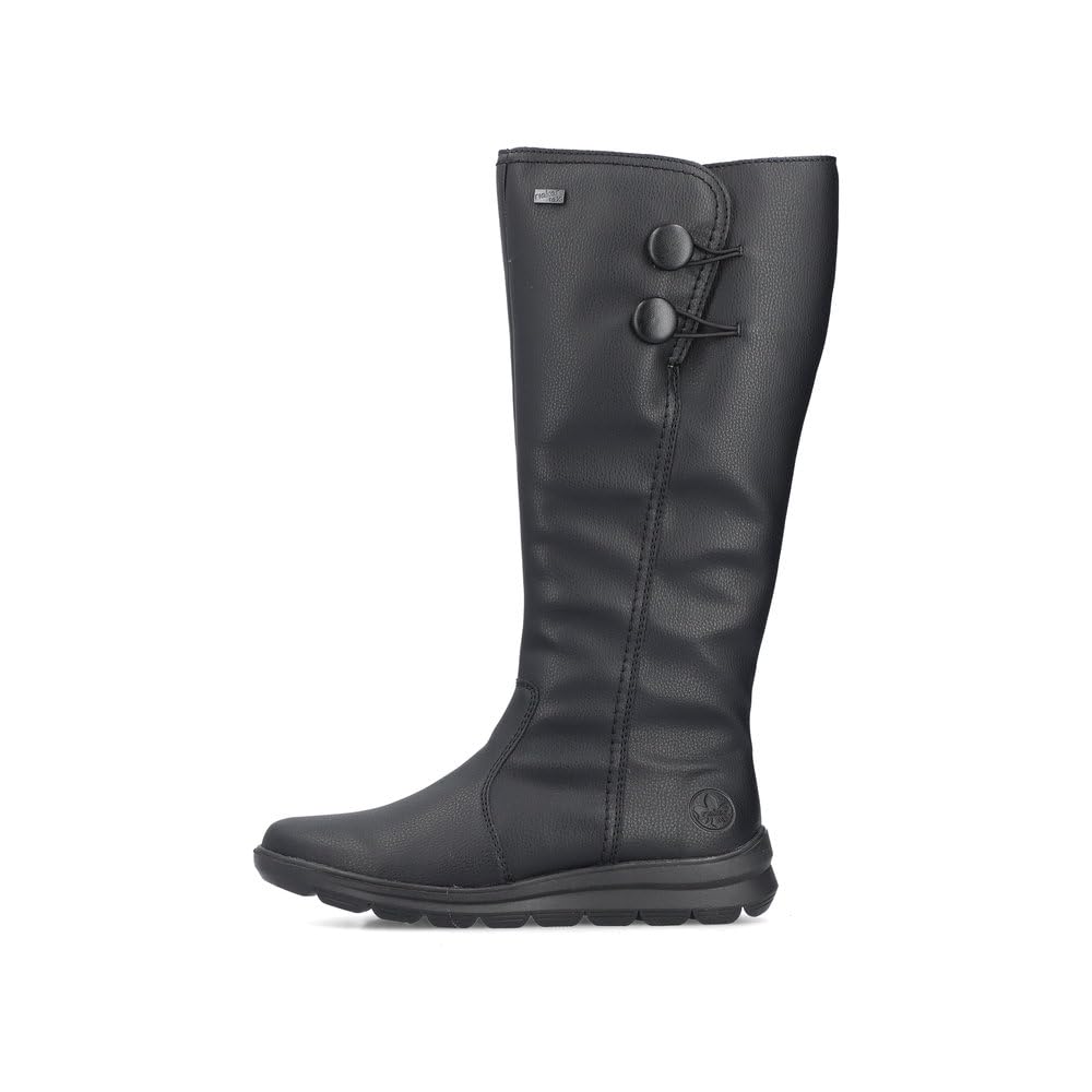 Rieker Damen Klassische Stiefel Z0090, Frauen Stiefel, lose Einlage, wasserabweisend, riekerTEX