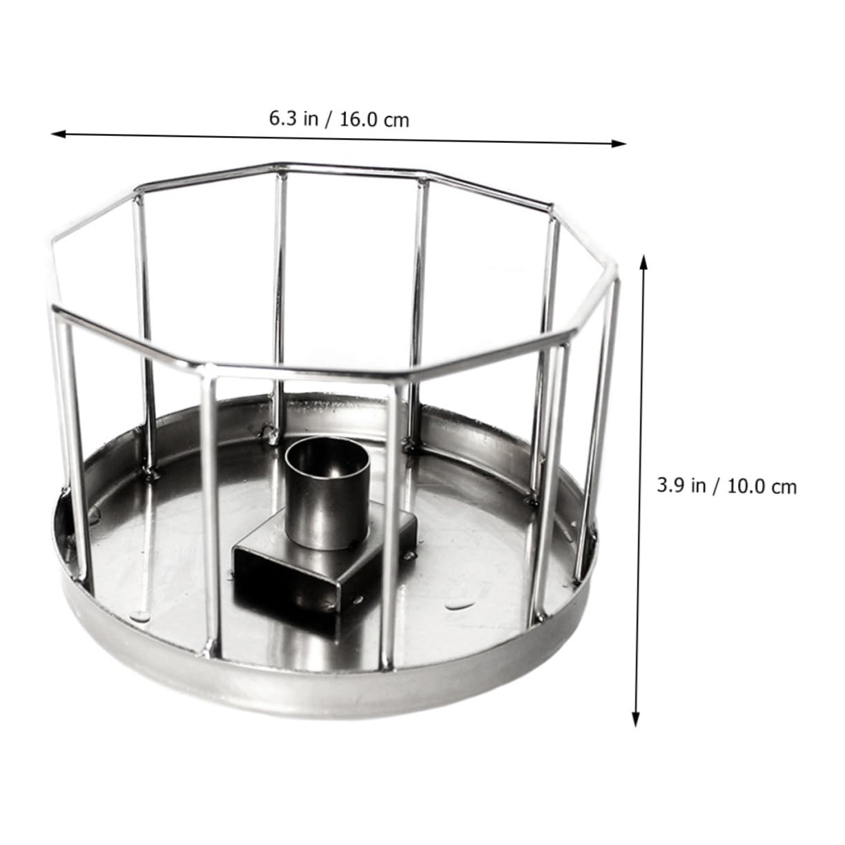 TOYANDONA Fuente De Agua Potable Automática Bebedero para Reptiles Comedero para Tortugas Barba De Dragón De Acero Inoxidable para Terrario