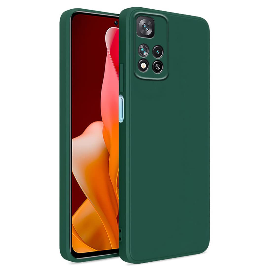 Casotec Back Cover for Mi 11i Hypercharge 5G / Mi 11i 5G | Full Camera Protection | Liquid Silicon Case | Flexible Bumper Case for Mi 11i Hypercharge 5G / Mi 11i 5G (Black) (B09T3GC6MM) Amazon Price History, Amazon Price Tracker