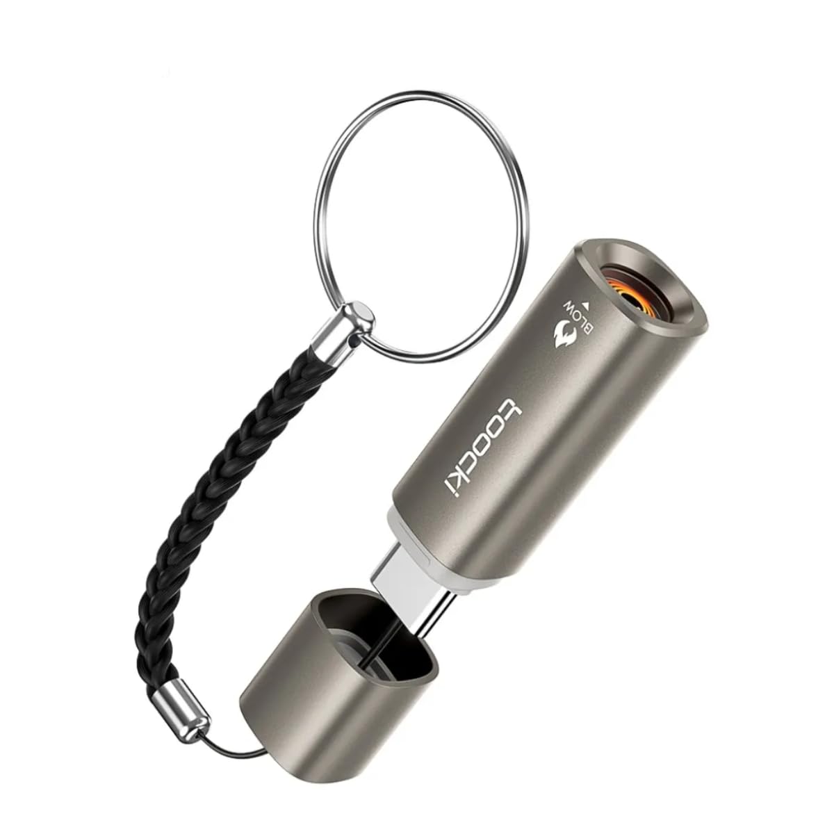 cigarette lighter without fluid survival Toocki Portable USB-C Lighter - Windproof Flameless Electric Lighter for  Outdoor Survival & Camping